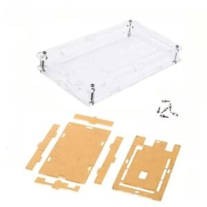 carcasa de acrílico transparente para arduino mega 2560 r3