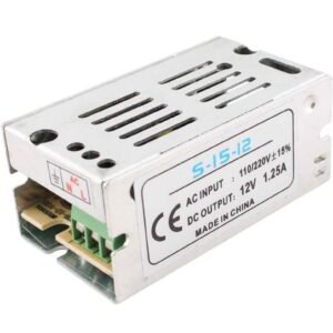 fuente de alimentación conmutada ac dc 12v 1.25a 15w s 15 12