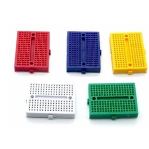 mini protoboard 170 puntos para prototipado rápido