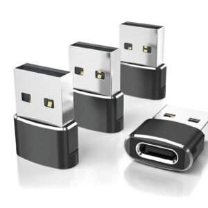 adaptador usb a usb c hembra aluminio