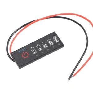 indicador de nivel de batería de litio ternaria 1s 3.7v / 4.2v medidor de capacidad