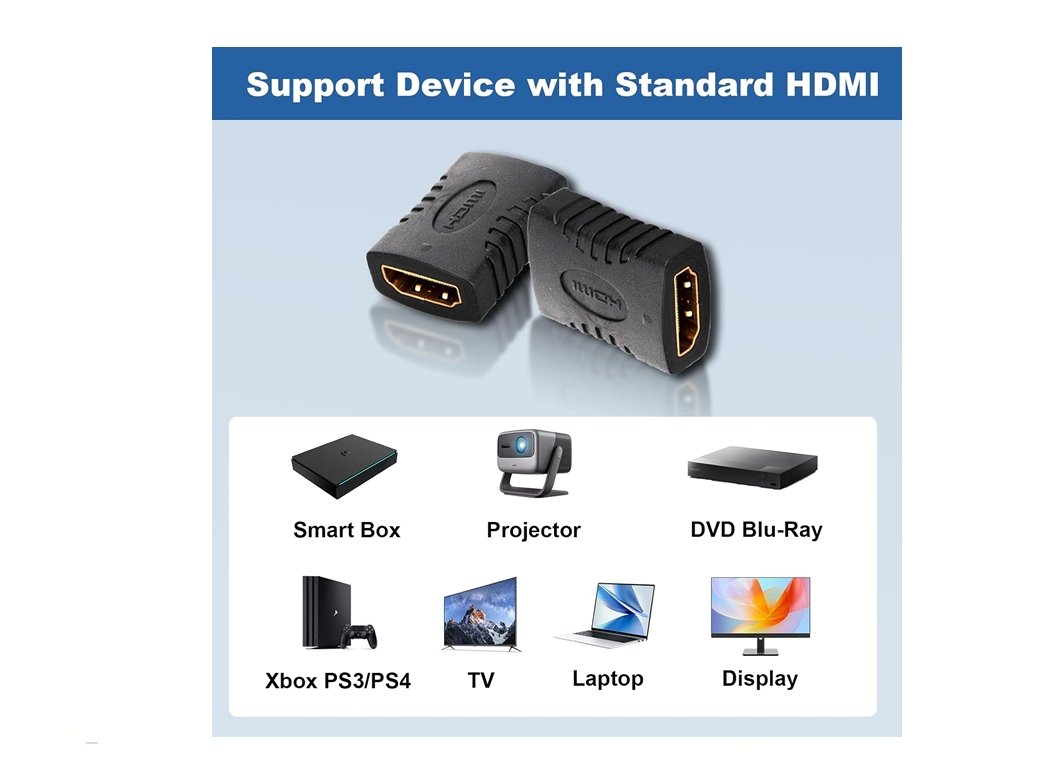 adaptador acople hdmi hembra a hembra union adaptador acople hdmi hembra a hembra union