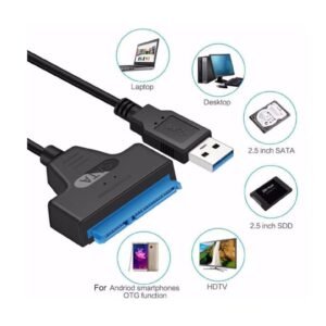 cable adaptador usb 3 0 a sata iii disco ssd 2 5