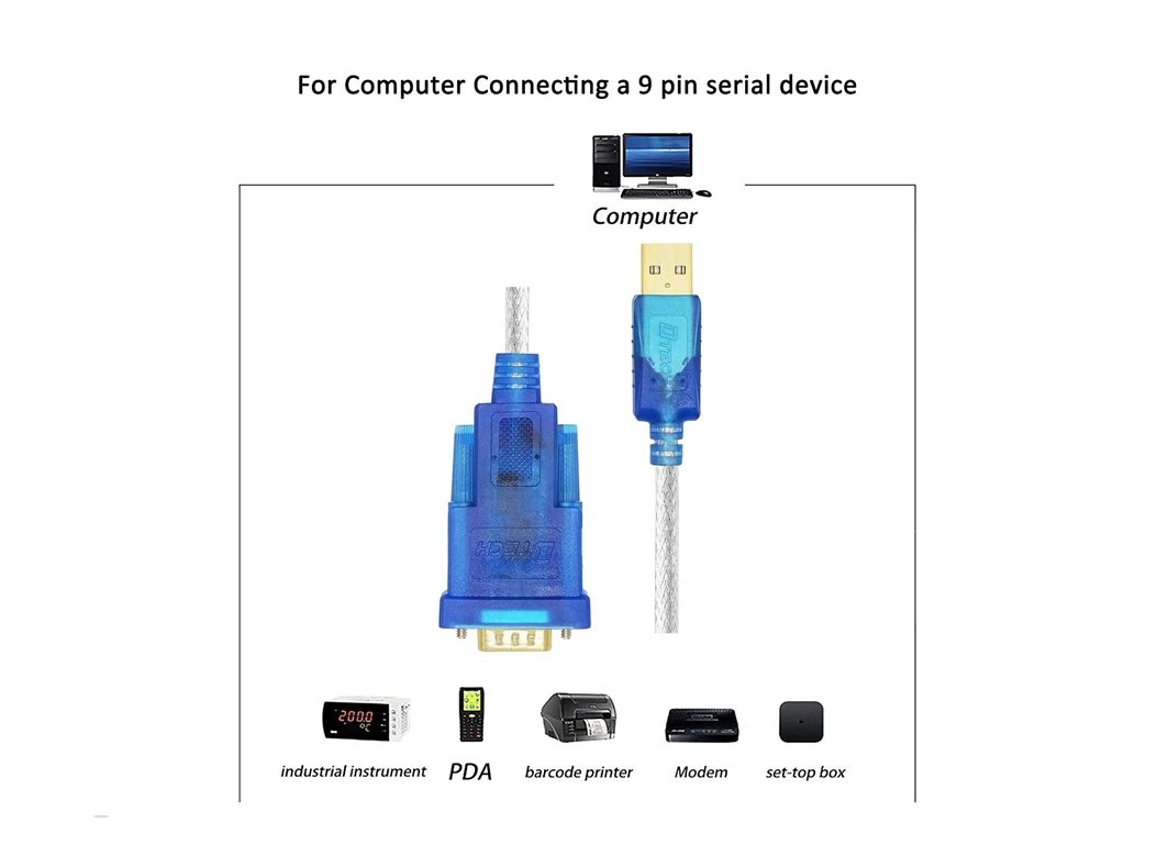 cable adaptador usb a puerto serie rs232 db9 cable adaptador usb a puerto serie rs232 db9