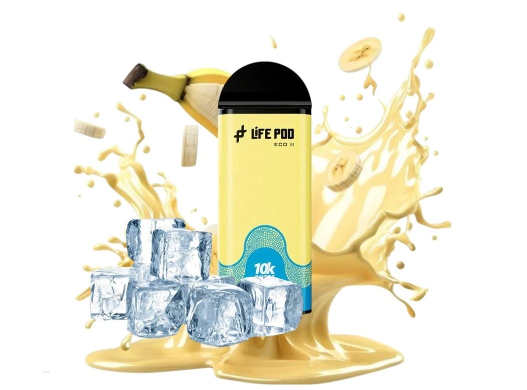 cartucho life pod eco ii banana ice 10000 puffs cartucho life pod eco ii banana ice 10000 puffs