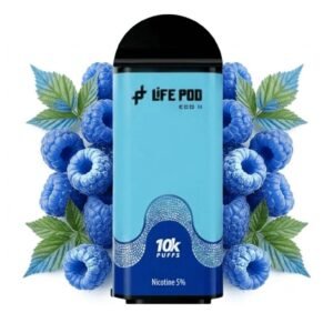 cartucho life pod eco ii blue razz 10000 puffs