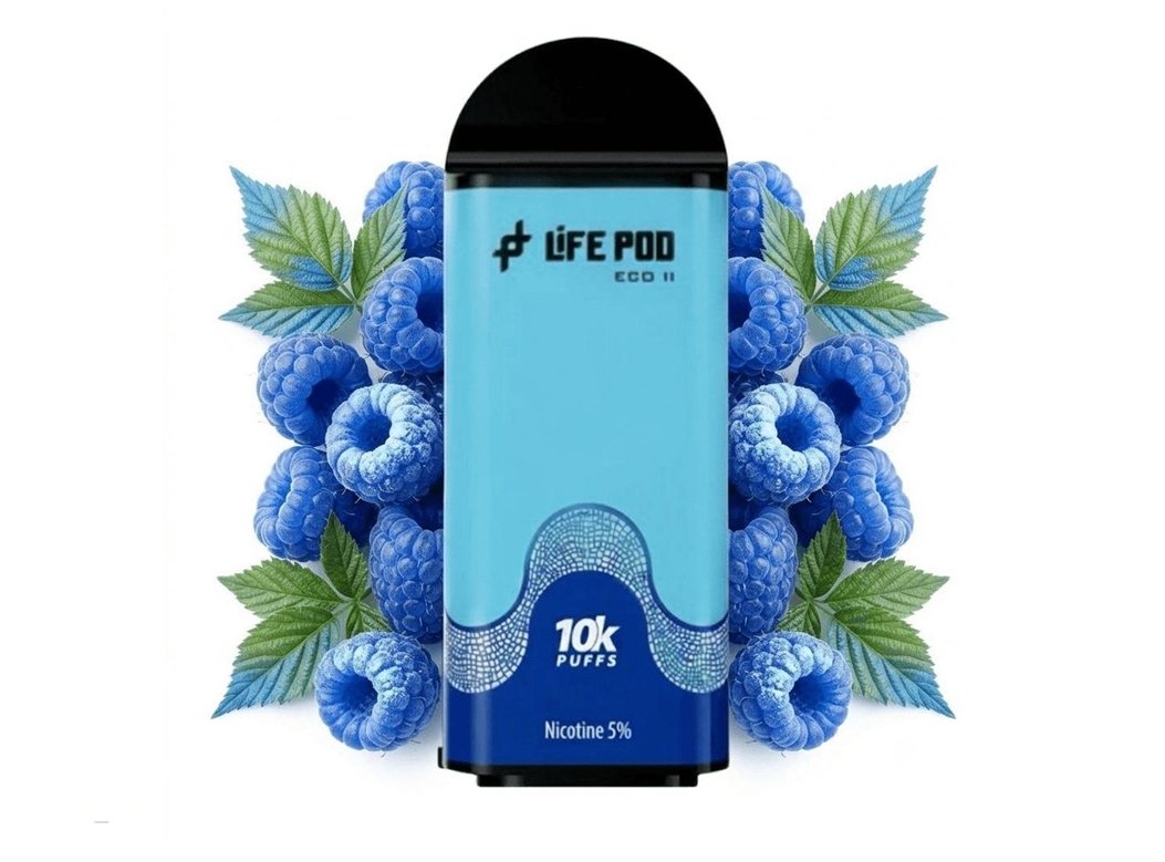 cartucho life pod eco ii blue razz 10000 puffs cartucho life pod eco ii blue razz 10000 puffs