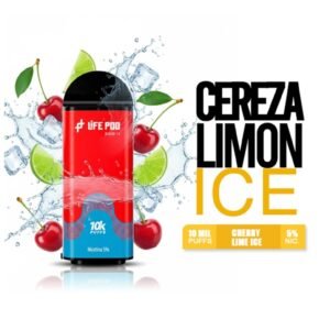 cartucho life pod eco ii cherry lime ice 10000 puffs