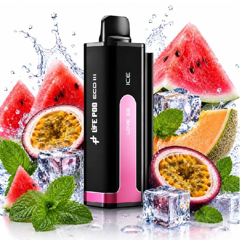 cartucho life pod eco iii love 66 ice 20000 puffs cartucho life pod eco iii love 66 ice 20000 puffs